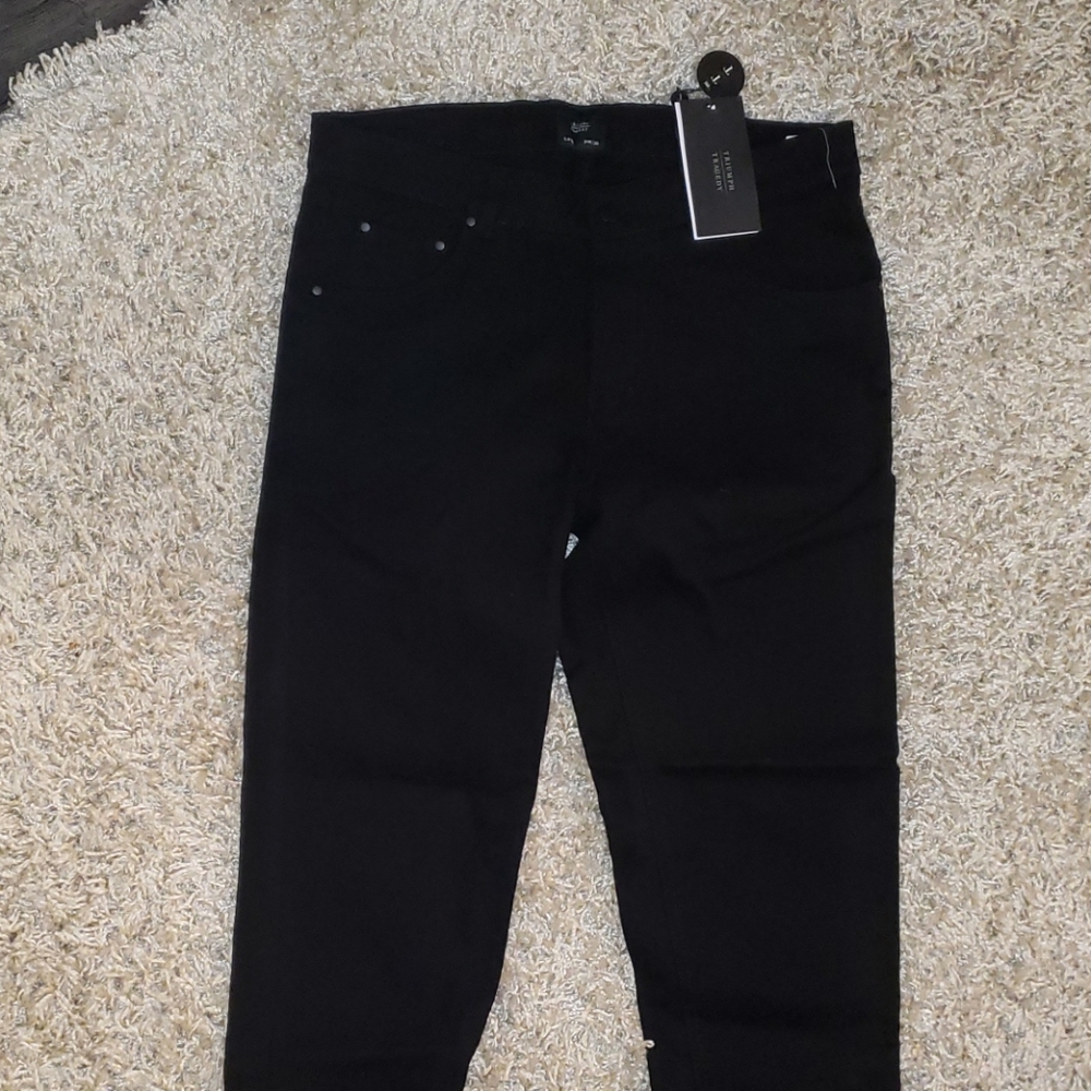 Mens black dress jeans